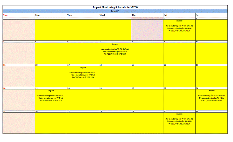 A yellow calendar with black text

AI-generated content may be incorrect.