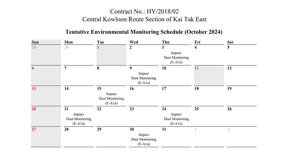 A calendar with a number of days and dates

Description automatically generated with medium confidence